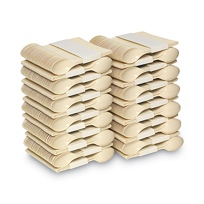 Dixie SmartStock Plastic Cutlery Refill, Spoons, 6", Series-O Mediumweight Bio-Blend, Beige, 40/Pack, 24 Packs/Carton (DXESSS11B)
