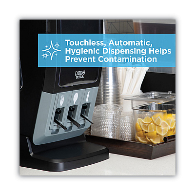 Dixie SmartStock Tri-Tower Dispenser, Forks/Knives/Spoons, 13.16 x 16.07 x 31.03, Black/Gray (DXEDUSSTDSP3)