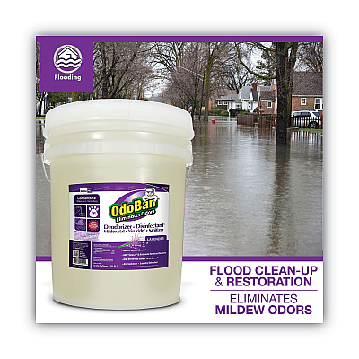 OdoBan Concentrated Odor Eliminator and Disinfectant, Lavender Scent, 5 gal Pail (ODO9111625G)