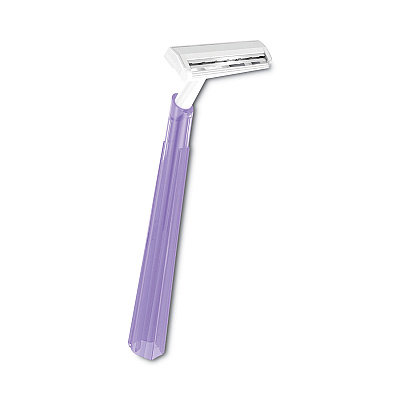 BIC Silky Touch Womens Disposable Razor, 2 Blades, Assorted Colors, 10/Pack (BICSTWP101)