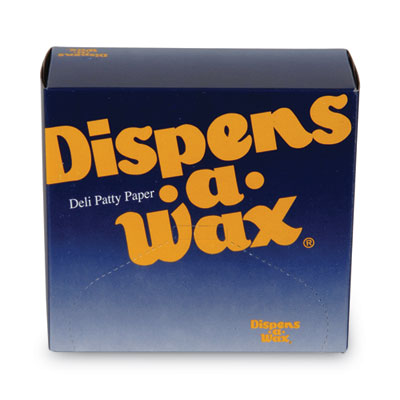 Dixie Dispens-A-Wax Waxed Deli Patty Paper, 4.75 x 5, White, 1,000/Box (DXE434BX)