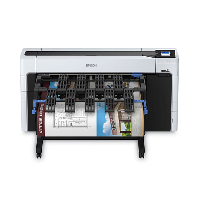 Epson SureColor T7770DR 44" Wide Format Inkjet Printer, White (EPSSCT7770DR)