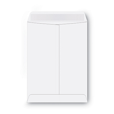 Universal Catalog Envelope, 28 lb Bond Weight Paper, #10 1/2, Square Flap, Gummed Closure, 9 x 12, White, 100/Box (UNV44103)