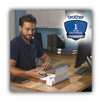 Brother 1-Year Exchange Warranty Extension for  ADS-2400N, 2200, 1000W, 1200, 1250W, 1500W, 1700W, 2000E; MFC-7240, 8220 (ES1141EPSP)