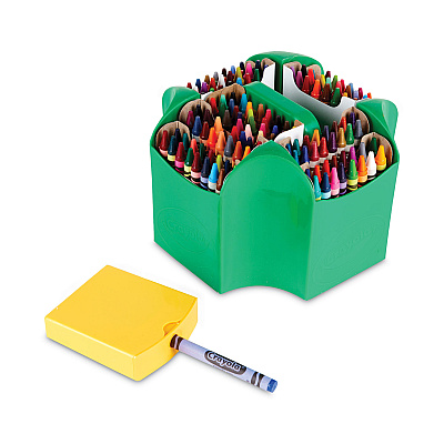 Crayola Ultimate Crayon Case, Sharpener Caddy, 152 Colors (CYO520030)