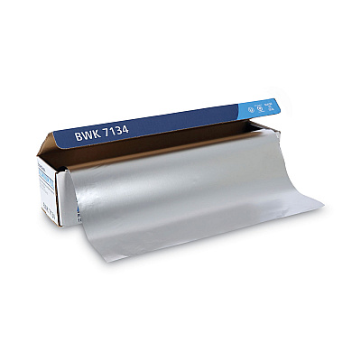 Boardwalk Heavy-Duty Aluminum Foil Roll, 87 Gauge, 18" x 500 ft (BWK7134)