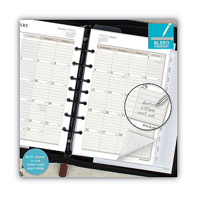 AT-A-GLANCE 2-Page-Per-Week Planner Refills, 8.5 x 5.5, White Sheets, 12-Month (Jan to Dec): 2026 (481285Y21)