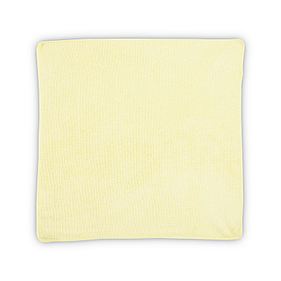Rubbermaid Commercial Microfiber Cleaning Cloths, 16 x 16, Yellow, 24/Pack (RCP1820584)