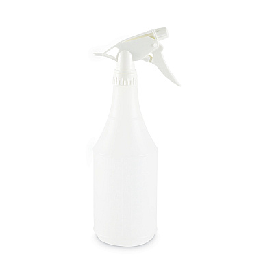 Boardwalk Embossed Spray Bottle, 24 oz, Clear, 24/Carton (BWK00024)