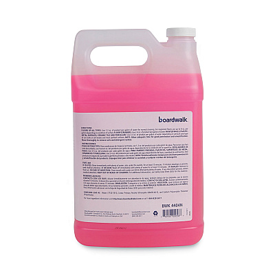 Boardwalk Neutral Floor Cleaner Concentrate, Lemon Scent, 1 gal Bottle, 4/Carton (BWK4404N)