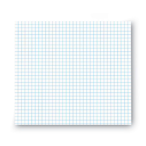 Universal Quadrille-Rule Glue Top Pads, Quadrille Rule (4 sq/in), 50 White 8.5 X 11 Sheets, Dozen (20631)