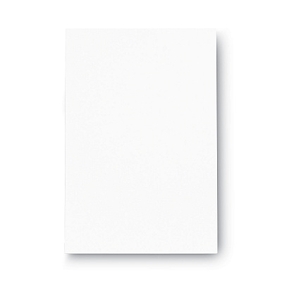 Universal Scratch Pads, Unruled, 4 x 6, White, 100 Sheets, 12/Pack (UNV35614)