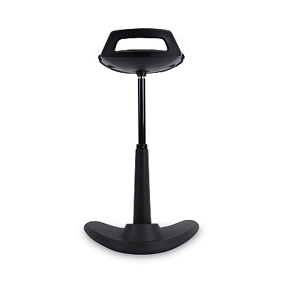 Alera AdaptivErgo Sit to Stand Perch Stool, Supports Up to 250 lb, Black (ALEAE35PSBK)