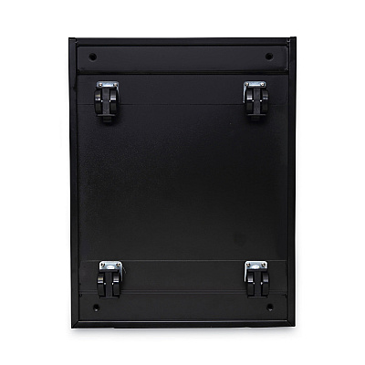 Alera File Pedestal, Left or Right, 3-Drawers: Box/Box/File, Legal/Letter, Black, 14.96" x 19.29" x 27.75" (ALEPABBFBL)