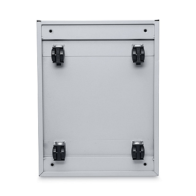 Alera File Pedestal, Left or Right, 3-Drawers: Box/Box/File, Legal/Letter, Light Gray, 14.96" x 19.29" x 27.75" (ALEPABBFLG)
