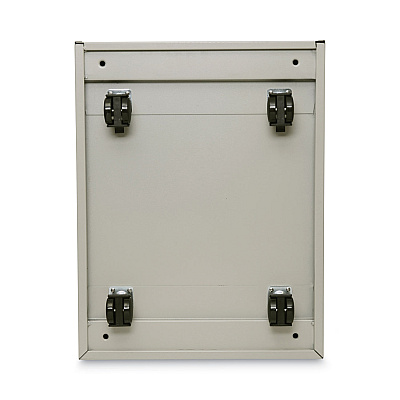 Alera File Pedestal, Left or Right, 3-Drawers: Box/Box/File, Legal/Letter, Putty, 14.96" x 19.29" x 27.75" (ALEPABBFPY)
