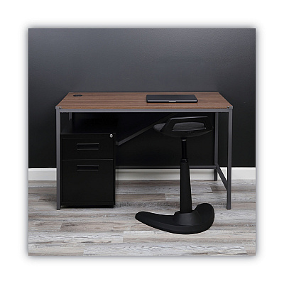 Alera File Pedestal, Left or Right, 2-Drawers: Box/File, Legal/Letter, Black, 14.96" x 19.29" x 21.65" (ALEPABFBL)