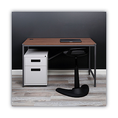 Alera File Pedestal, Left or Right, 2-Drawers: Box/File, Legal/Letter, Light Gray, 14.96" x 19.29" x 21.65" (ALEPABFLG)