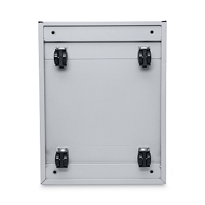 Alera File Pedestal, Left or Right, 2-Drawers: Box/File, Legal/Letter, Light Gray, 14.96" x 19.29" x 21.65" (ALEPABFLG)
