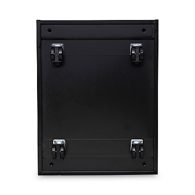 Alera File Pedestal, Left or Right, 2 Legal/Letter-Size File Drawers, Black, 14.96" x 19.29" x 27.75" (ALEPAFFBL)