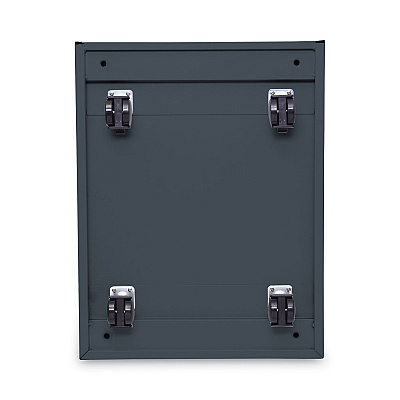 Alera File Pedestal, Left or Right, 2 Legal/Letter-Size File Drawers, Charcoal, 14.96" x 19.29" x 27.75" (ALEPAFFCH)
