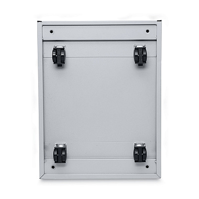 Alera File Pedestal, Left or Right, 2 Legal/Letter-Size File Drawers, Light Gray, 14.96" x 19.29" x 27.75" (ALEPAFFLG)