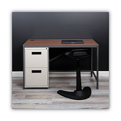 Alera File Pedestal, Left or Right, 2 Legal/Letter-Size File Drawers, Putty, 14.96" x 19.29" x 27.75" (ALEPAFFPY)