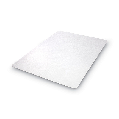deflecto EconoMat All Day Use Chair Mat for Hard Floors, Rolled Packed, 46 x 60, Clear (DEFCM2E442FCOM)