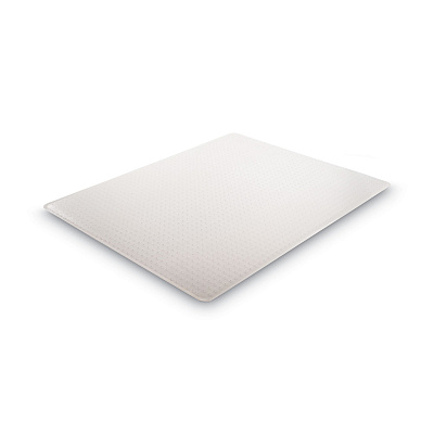deflecto SuperMat Frequent Use Chair Mat, Med Pile Carpet, Roll, 46 x 60, Rectangle, Clear (DEFCM14443FCOM)