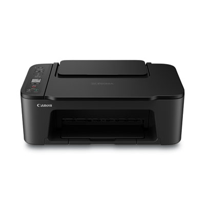 Canon PIXMA TS3520 Wireless All-in-One Printer, Copy/Print/Scan, Black (4977C002)