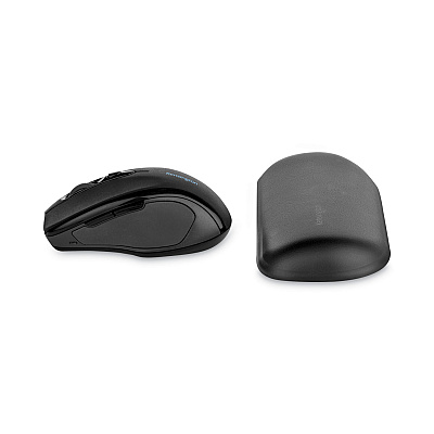 Kensington ErgoSoft Wrist Rest for Standard Mouse, 8.7 x 7.8, Black (KMW52802)