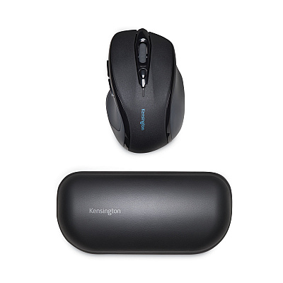 Kensington ErgoSoft Wrist Rest for Standard Mouse, 8.7 x 7.8, Black (KMW52802)