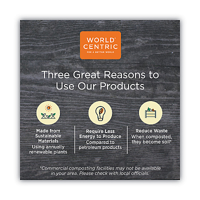World Centric No Tree Paper Bowls, 32 oz, 4.4" Diameter x 5.8"h, Natural, Sugarcane, 500/Carton (WORBOSU32)