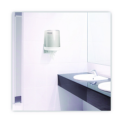 Boardwalk Center-Pull Roll Towels, 2-Ply, 7.6 x 8.9, White, 600/Roll, 6/Carton (BWK410321)
