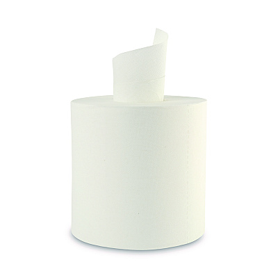 Boardwalk Center-Pull Roll Towels, 2-Ply, 10 x 7.6, White, 600/Roll, 6/Carton (BWK410322)