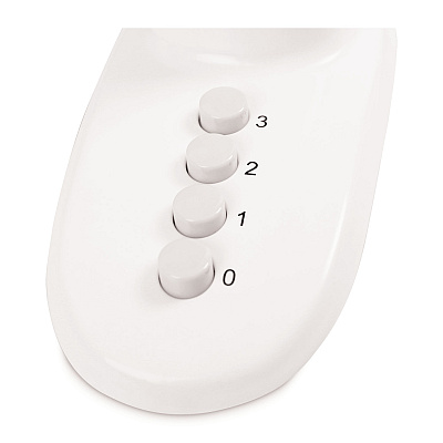 Alera 12" 3-Speed Oscillating Desk Fan, Plastic, White (ALEFAN122W)