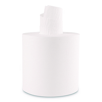Boardwalk Center-Pull Roll Towels, 2-Ply, 7.6 x 8.9, White, 600/Roll, 6/Carton (BWK410321)