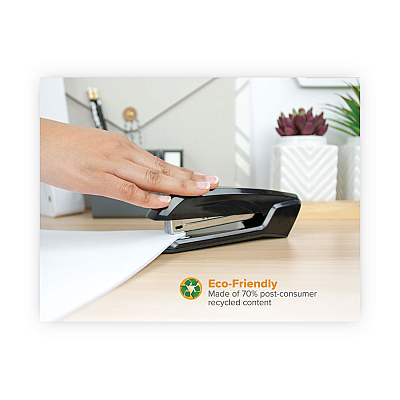Bostitch Ascend Stapler, 20-Sheet Capacity, Black (BOSB210BLK)