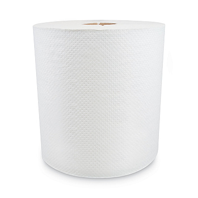 Morcon Tissue Morsoft Controlled Towels, I-Notch, 1-Ply, 7.5" x 800 ft, White, 6 Rolls/Carton (MOR300WI)