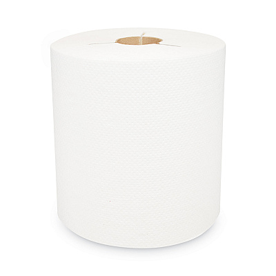 Morcon Tissue Morsoft Controlled Towels, Y-Notch, 1-Ply, 8" x 800 ft, White, 6 Rolls/Carton (MOR400WY)