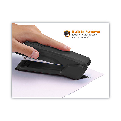 Bostitch Ascend Stapler, 20-Sheet Capacity, Black (BOSB210BLK)