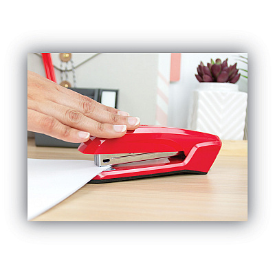 Bostitch Ascend Stapler, 20-Sheet Capacity, Red (BOSB210RRED)