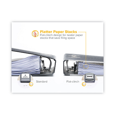 Bostitch EZ Squeeze 75 Stapler, 75-Sheet Capacity, Black (BOSB875)
