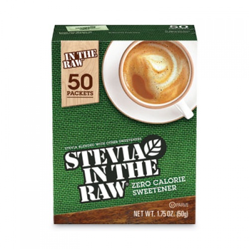 Stevia in the Raw Sweetener, 2.5 oz Packets, 50 Packets/Box (75050)