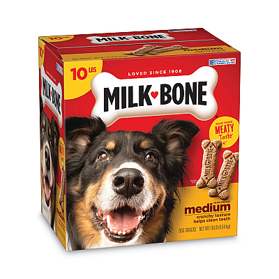 Milk-Bone Original Medium Sized Dog Biscuits, 10 lbs (SMU092501)