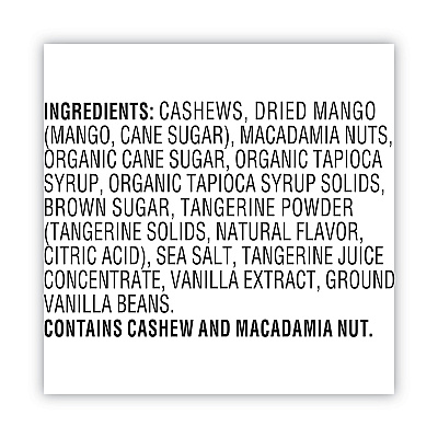 Sahale Snacks Glazed Mixes, Tangerine Vanilla, 1.5 oz Pouch, 18/Carton (900015)