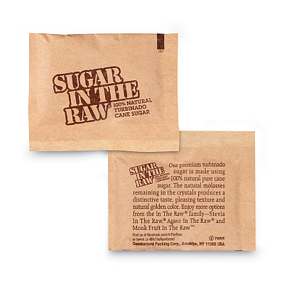 Sugar in the Raw Sugar Packets, 0.2 oz Packets, 200/Box (SMU00319)