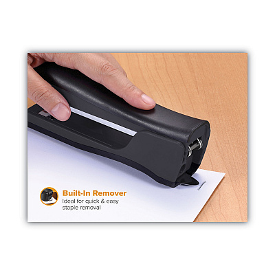 Bostitch Dynamo Stapler, 20-Sheet Capacity, Black (BOSB696BLK)