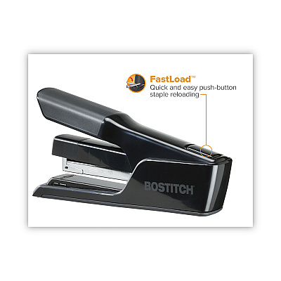 Bostitch EZ Squeeze 40 Stapler, 40-Sheet Capacity, Black (BOSB9040)