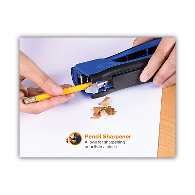 Bostitch Dynamo Stapler, 20-Sheet Capacity, Blue (BOSB696RBLUE)